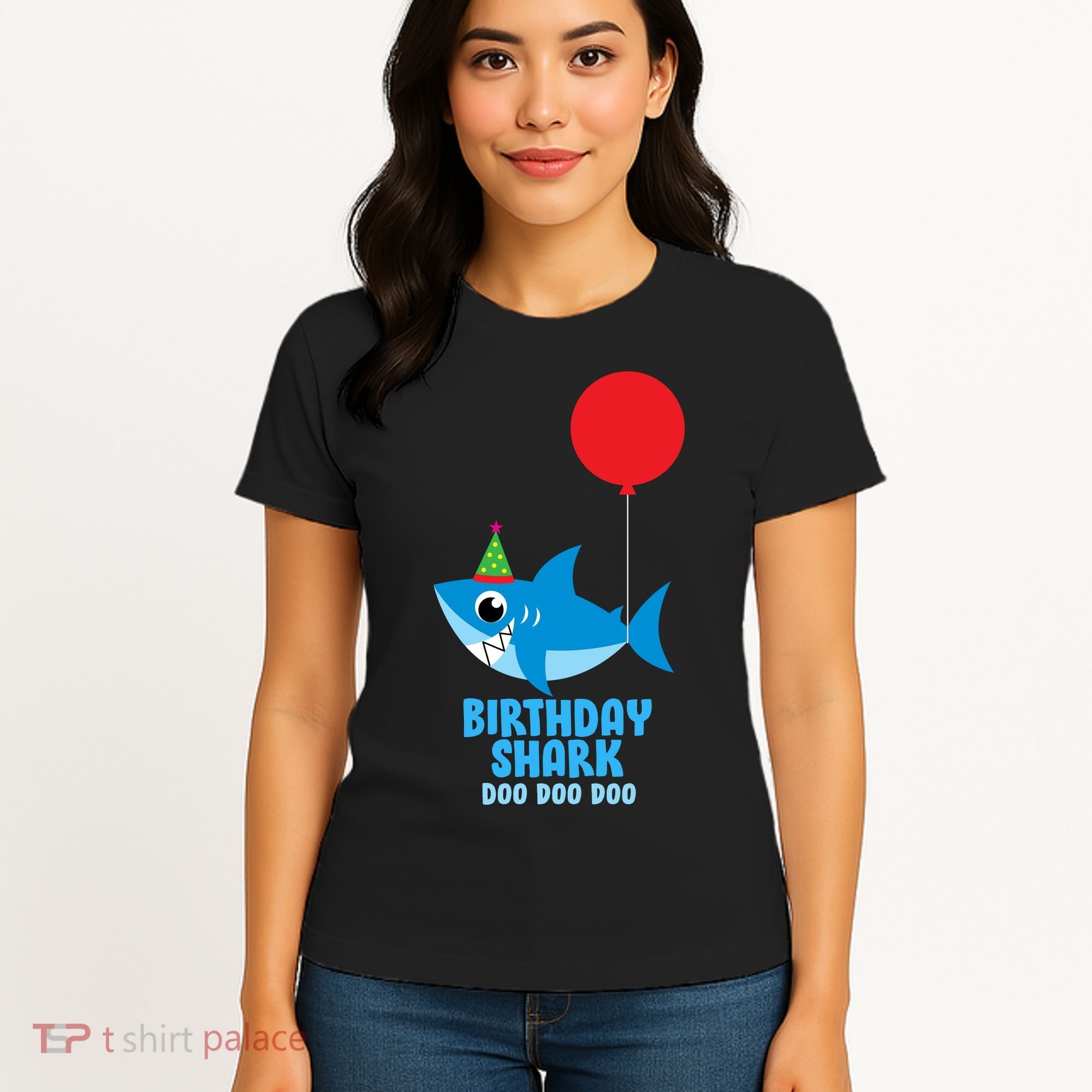 Cute Birthday Shark Doo Doo Doo  Women's T-Shirt
