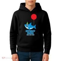 Cute Birthday Shark Doo Doo Doo  Kids Hoodie thumb 4