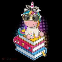 Cute Book Lover Unicorn Back to School Coffee Mug thumb 5