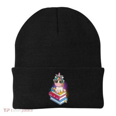 Cute Book Lover Unicorn Back to School Beanie