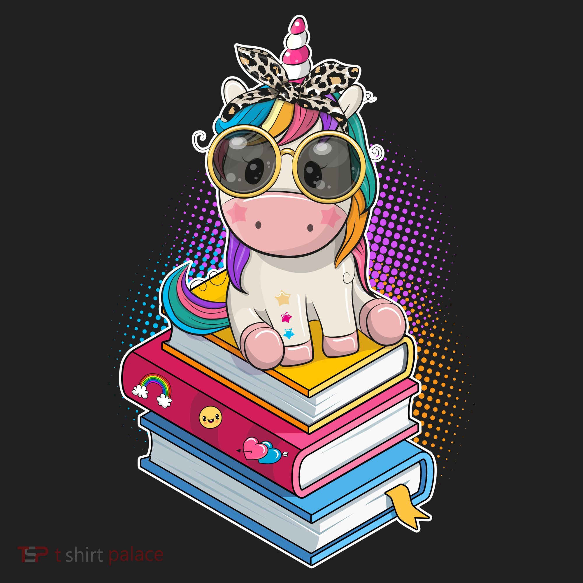 Cute Book Lover Unicorn Back to School Hat