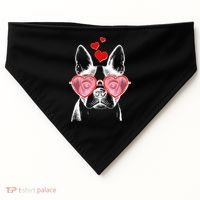 Cute Boston Terrier USA-Made Doggie Bandana thumb 0