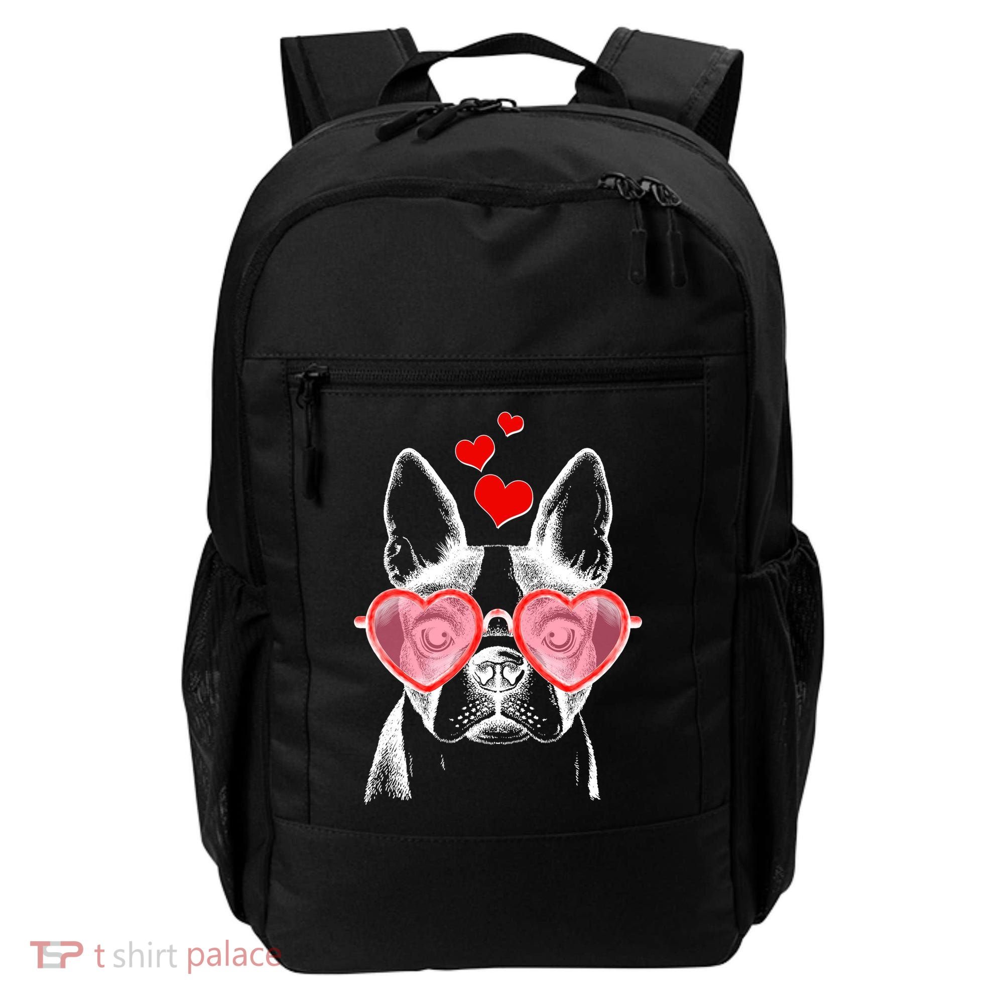 Cute Boston Terrier Backpack