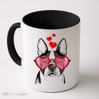 Cute Boston Terrier Coffee Mug thumb 0