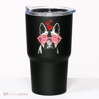 Cute Boston Terrier Tumbler thumb 0