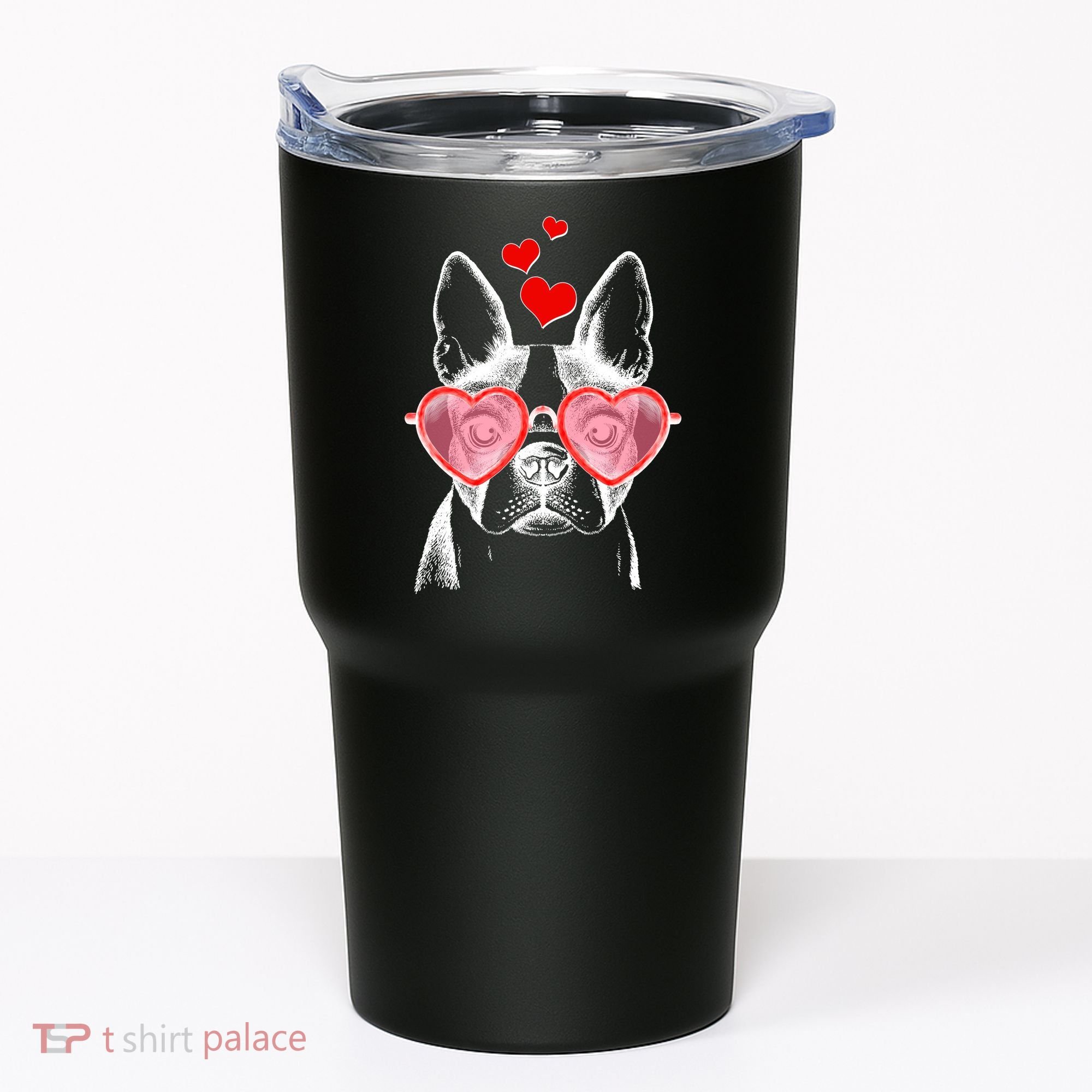 Cute Boston Terrier Tumbler