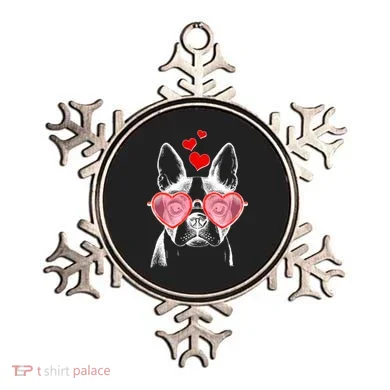 Cute Boston Terrier Ornament