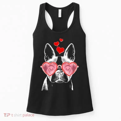 Cute Boston Terrier Women's Tank Top