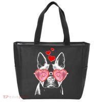 Cute Boston Terrier Tote Bag thumb 0