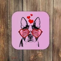 Cute Boston Terrier Coaster thumb 0