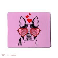Cute Boston Terrier Mousepad thumb 0