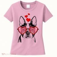 Cute Boston Terrier Women's T-Shirt thumb 0