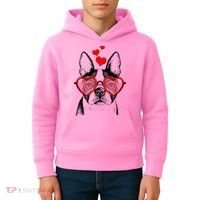 Cute Boston Terrier Kids Hoodie thumb 4