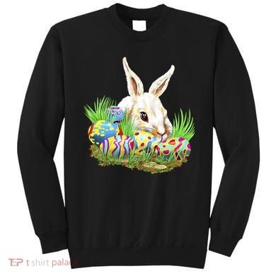 Cute Bunny with Easter Eggs Sweatshirt