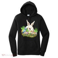 Cute Bunny with Easter Eggs Women's Hoodie thumb 0