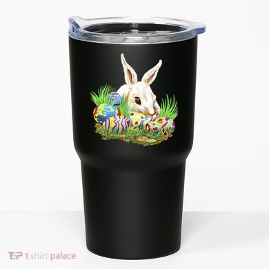 Cute Bunny with Easter Eggs Tumbler