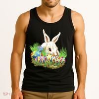 Cute Bunny with Easter Eggs Tank Top thumb 3