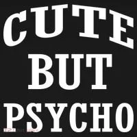 Cute But Psycho Funny Meme Bucket Hat thumb 4