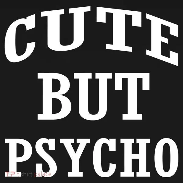 Cute But Psycho Funny Meme Bucket Hat