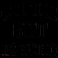 Cute But Psycho Funny Meme Coffee Mug thumb 5