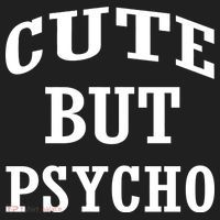 Cute But Psycho Funny Meme Hat thumb 2