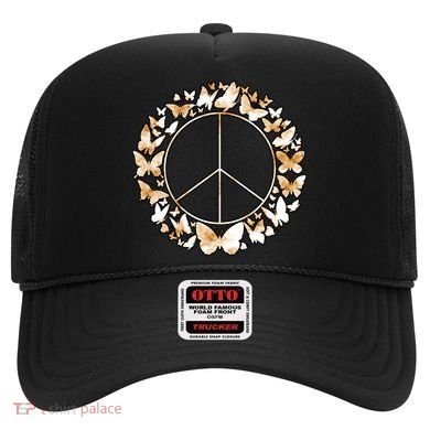 Cute Butterfly Peace Sign Hat