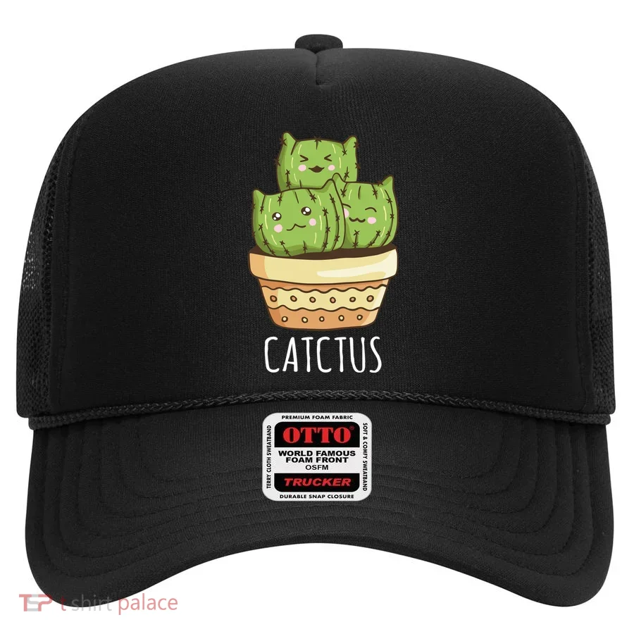 Cute Cactus Three Cats Hat