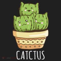Cute Cactus Three Cats Golf Towel thumb 3
