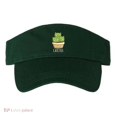 Cute Cactus Three Cats Visor