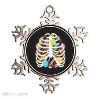 Cute Candy Skeleton Rib Cage Halloween Ornament thumb 0