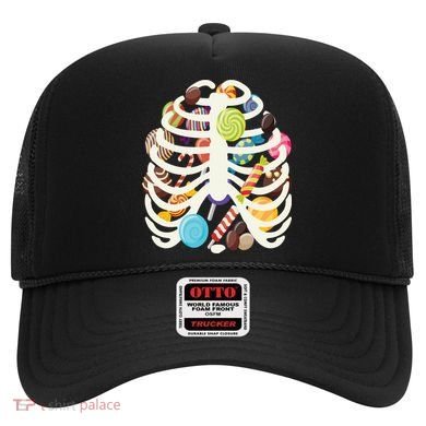 Cute Candy Skeleton Rib Cage Halloween Hat