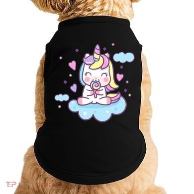 Cute Candy Unicorn Doggie Tank