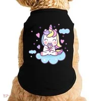 Cute Candy Unicorn Doggie Tank thumb 0
