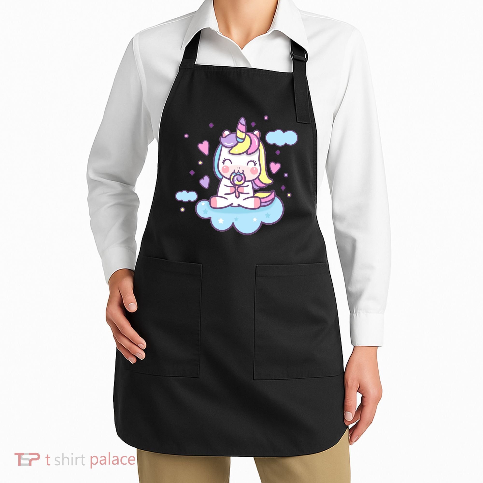 Cute Candy Unicorn Apron