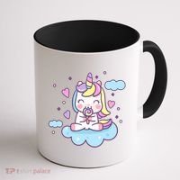 Cute Candy Unicorn Coffee Mug thumb 1