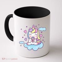 Cute Candy Unicorn Coffee Mug thumb 0