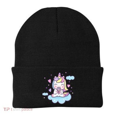Cute Candy Unicorn Beanie