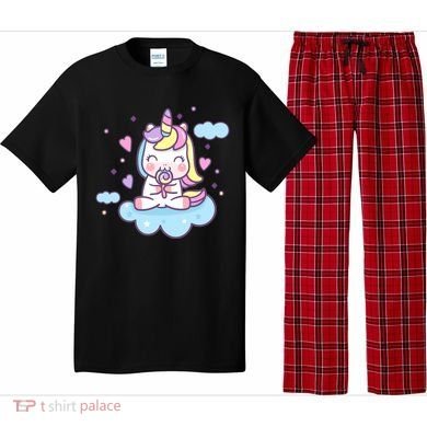 Cute Candy Unicorn Pajama Set