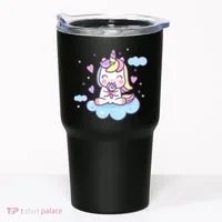Cute Candy Unicorn Tumbler thumb 0