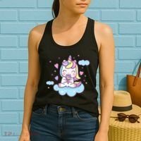 Cute Candy Unicorn Women's Tank Top thumb 2