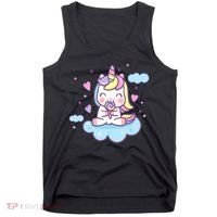 Cute Candy Unicorn Tank Top thumb 0