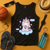 Cute Candy Unicorn Tank Top thumb 4