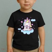 Cute Candy Unicorn Toddler T-Shirt thumb 2