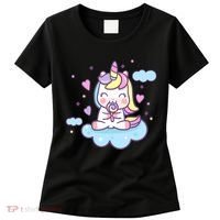 Cute Candy Unicorn Women's T-Shirt thumb 0