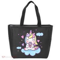 Cute Candy Unicorn Tote Bag thumb 0