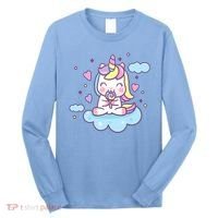 Cute Candy Unicorn Long Sleeve Shirt thumb 0
