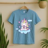 Cute Candy Unicorn T-Shirt thumb 2