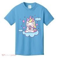 Cute Candy Unicorn Kids T-Shirt thumb 0