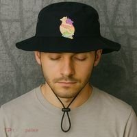 Cute Cat Love Hugging Out Bucket Hat thumb 2