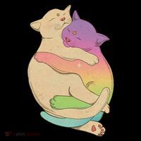 Cute Cat Love Hugging Out Coffee Mug thumb 5
